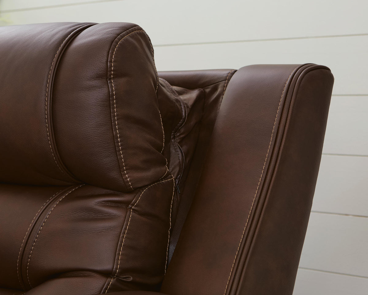 Bleckley 5-Piece Power Reclining Sectional Leather