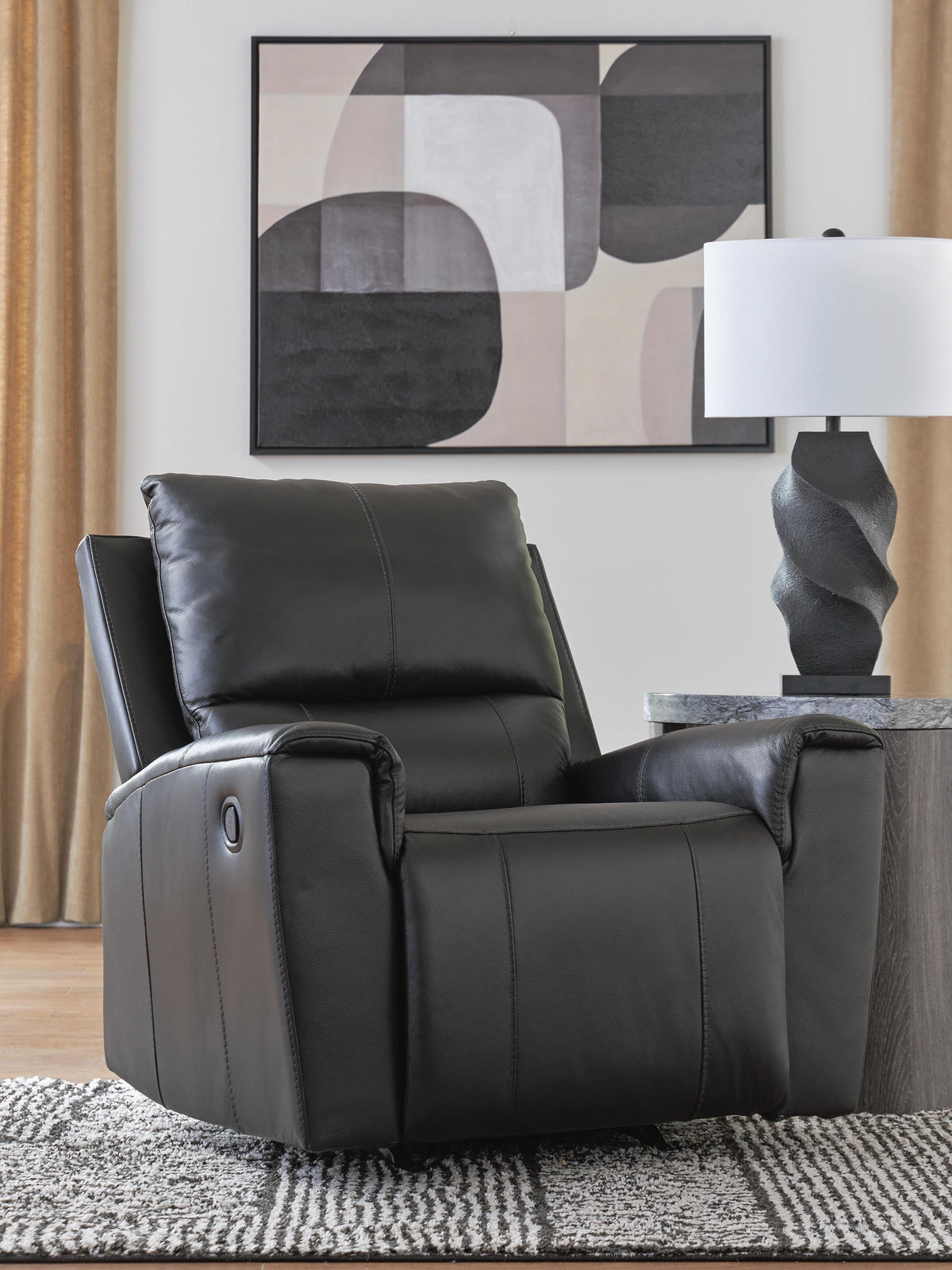 Glossmore Rocker Recliner Leather