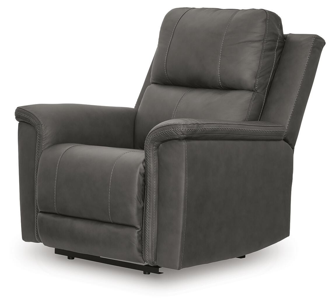 Bleckley PWR Recliner/ADJ Headrest Leather