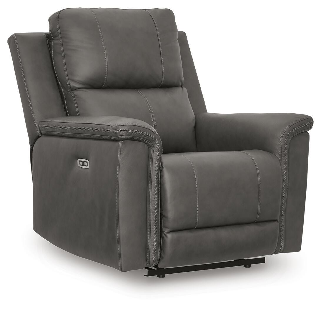 Bleckley PWR Recliner/ADJ Headrest Leather