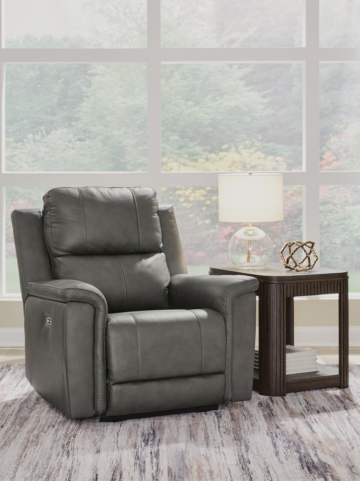Bleckley PWR Recliner/ADJ Headrest Leather