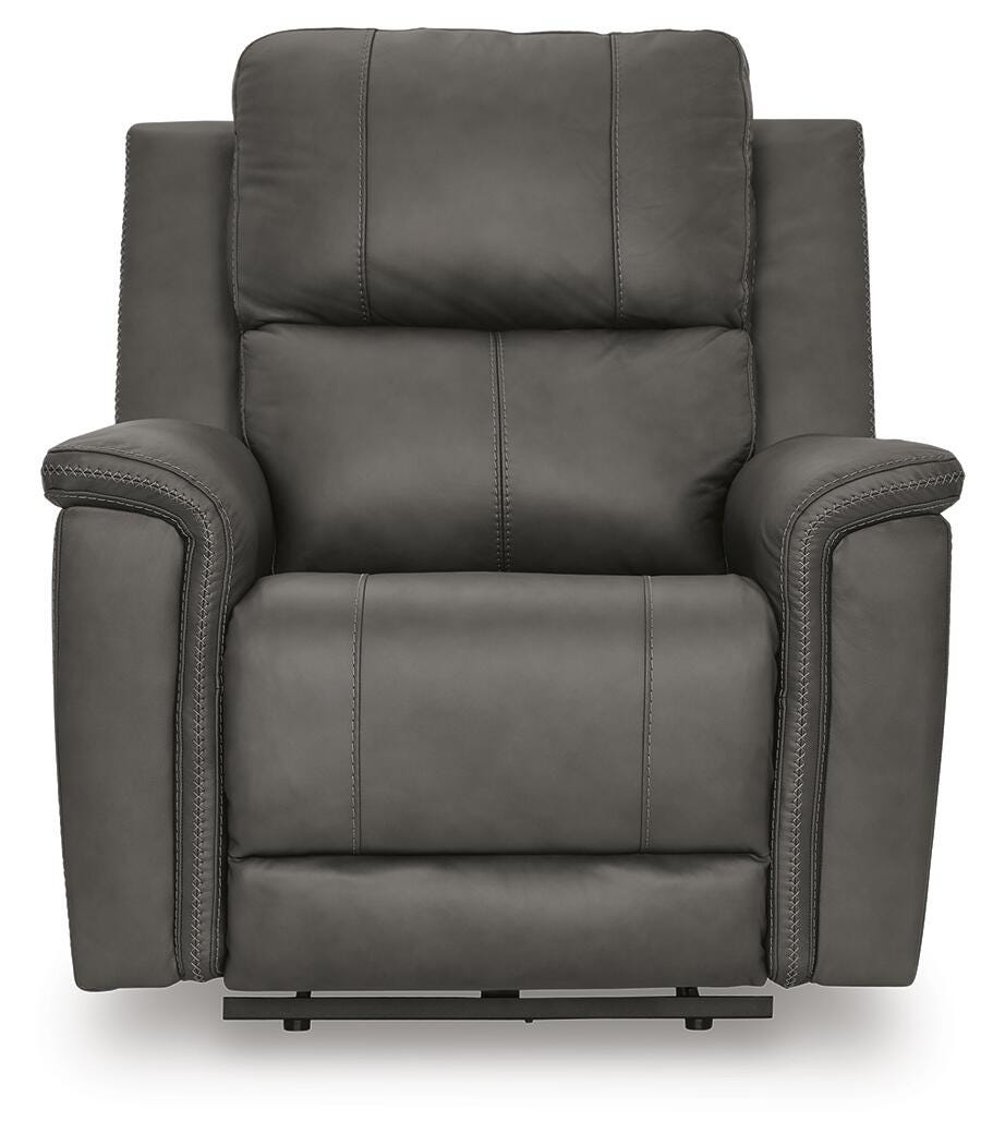 Bleckley PWR Recliner/ADJ Headrest Leather
