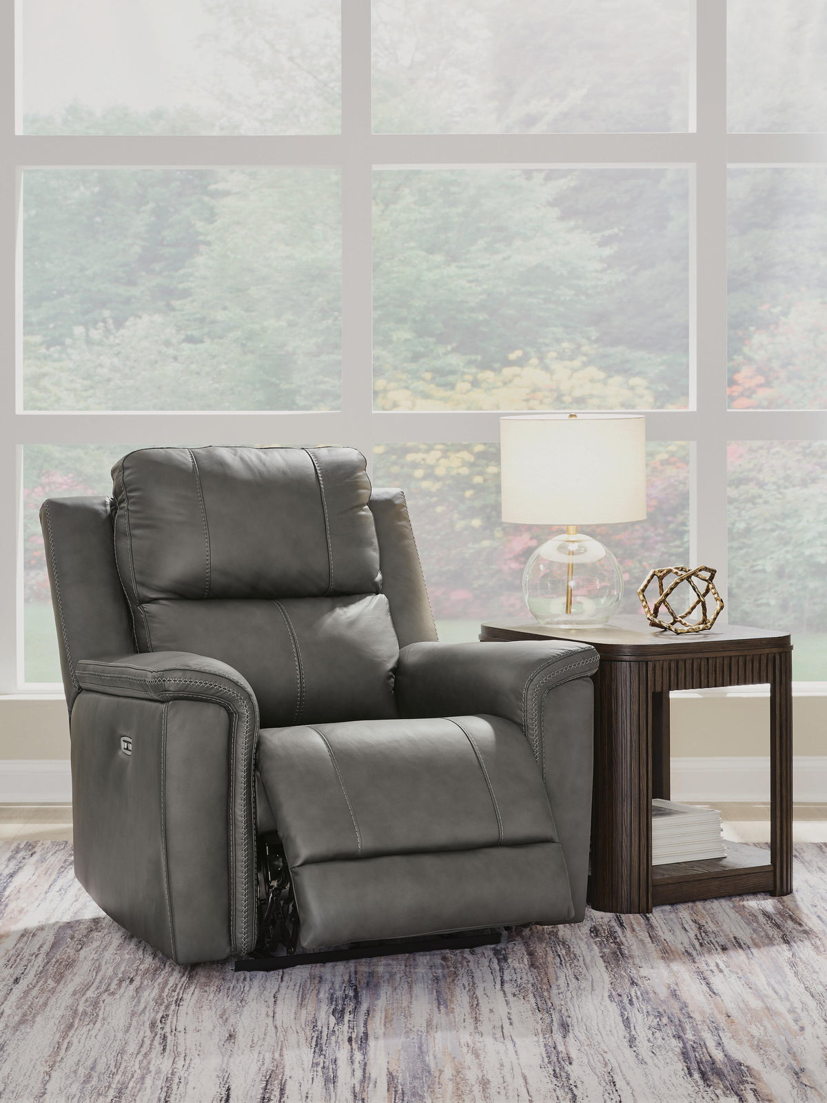 Bleckley PWR Recliner/ADJ Headrest Leather