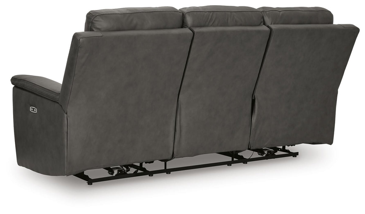 Bleckley PWR REC Sofa with ADJ Headrest Leather