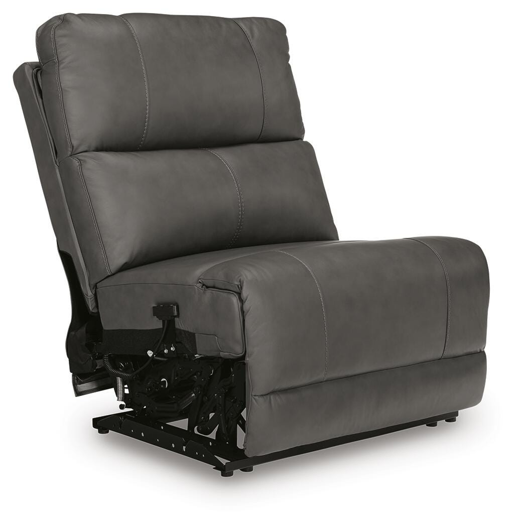 Bleckley PWR Armless REC w/ADJ Headrest Leather