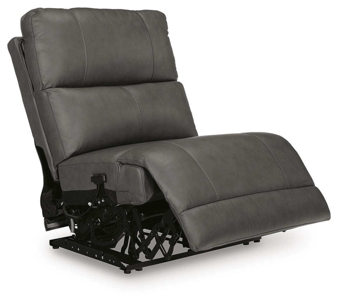 Bleckley PWR Armless REC w/ADJ Headrest Leather