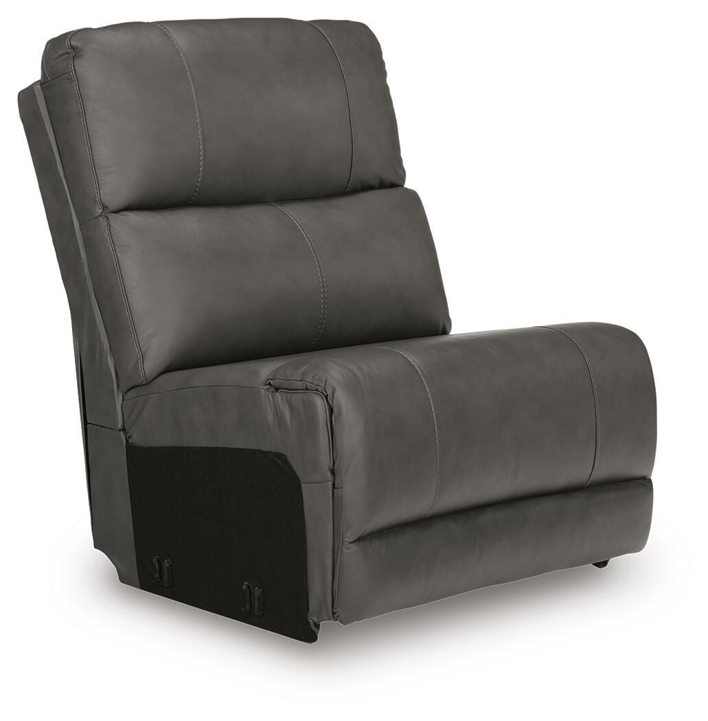 Bleckley Armless Chair Leather