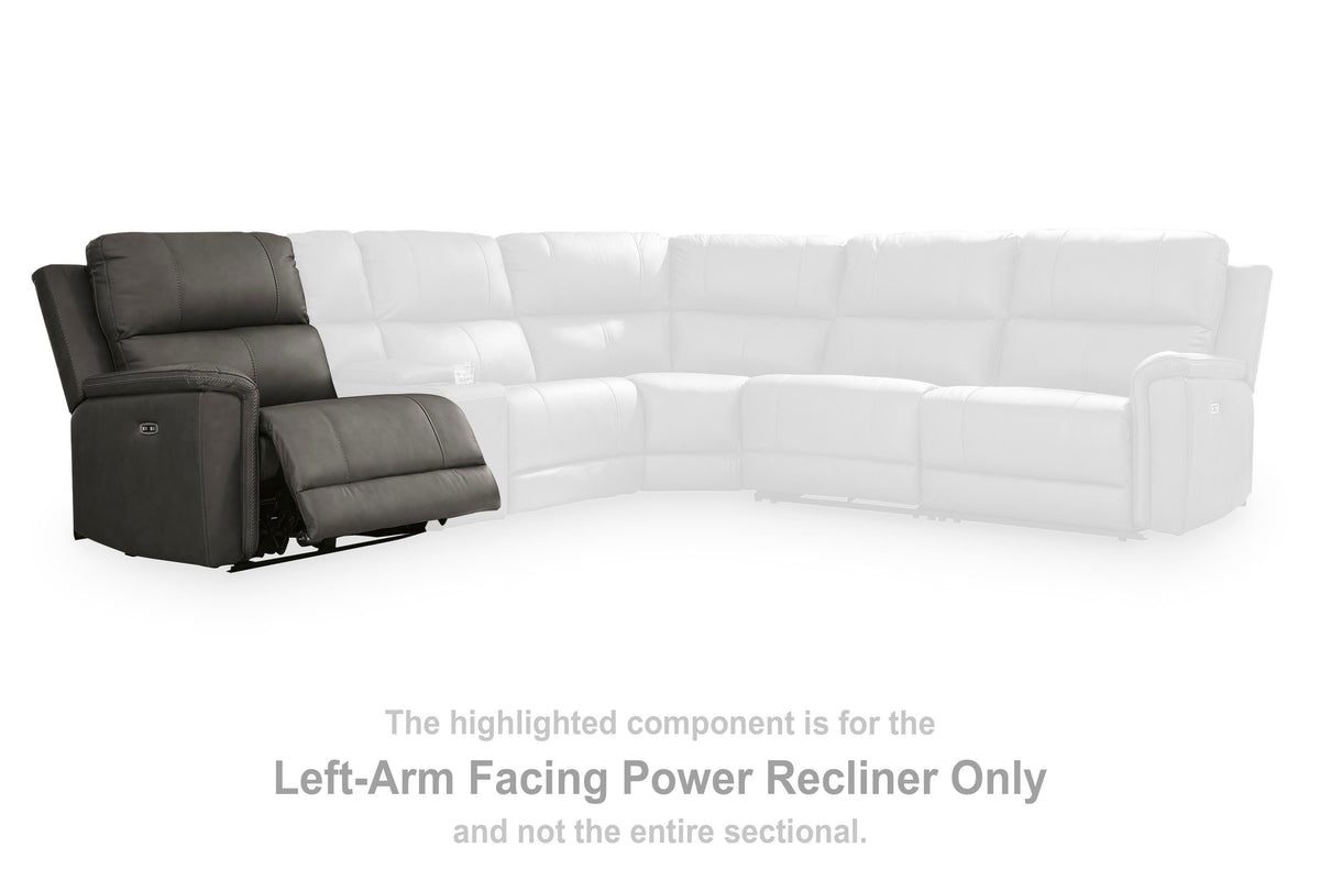 Bleckley LAF Zero Wall Power Recliner Leather