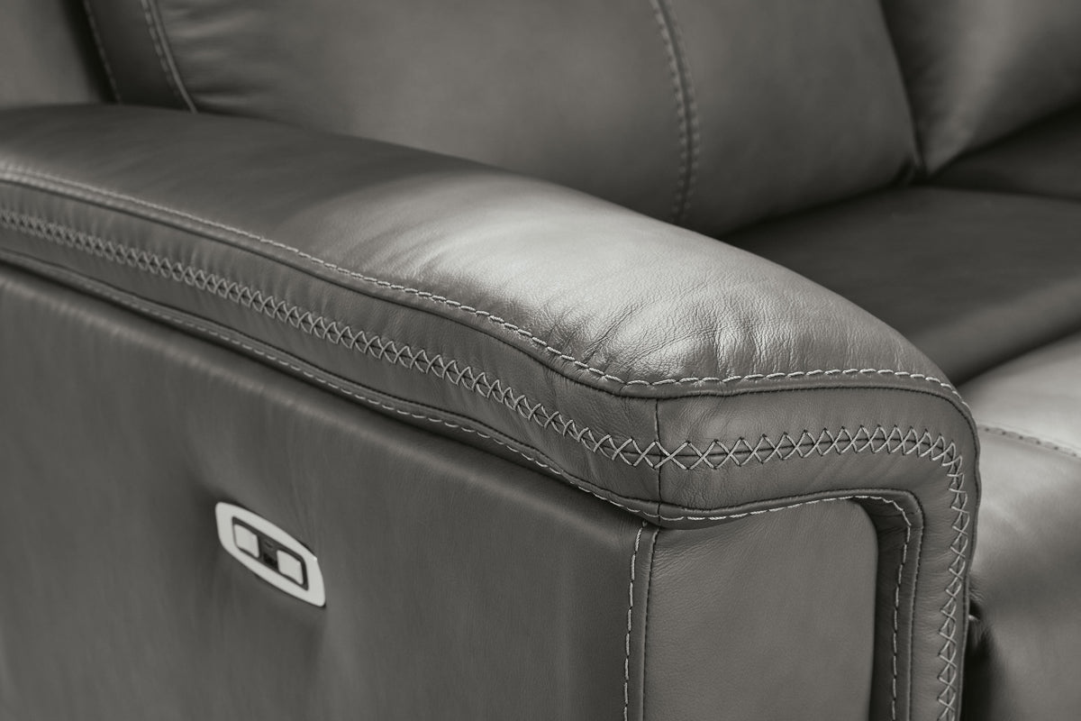 Bleckley PWR Recliner/ADJ Headrest Leather