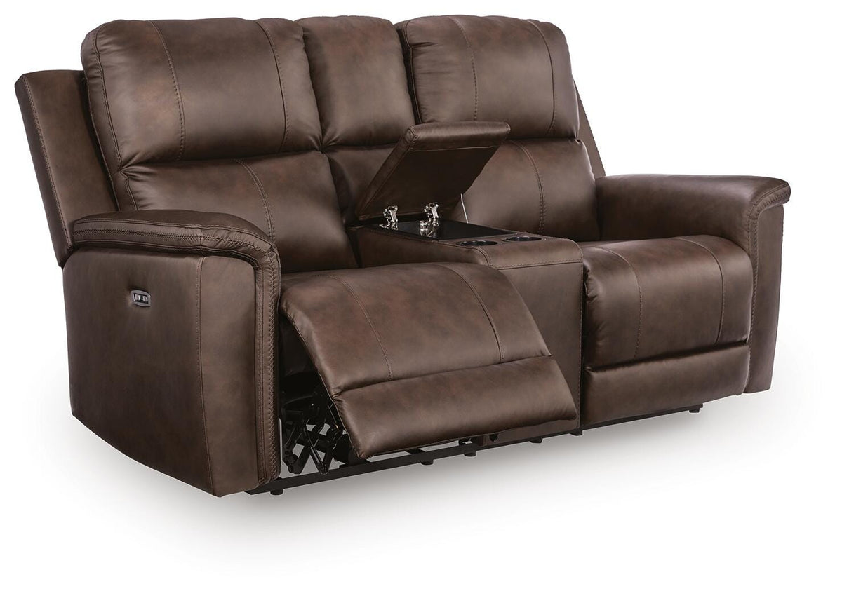 Bleckley PWR REC Loveseat/CON/ADJ HDRST Leather