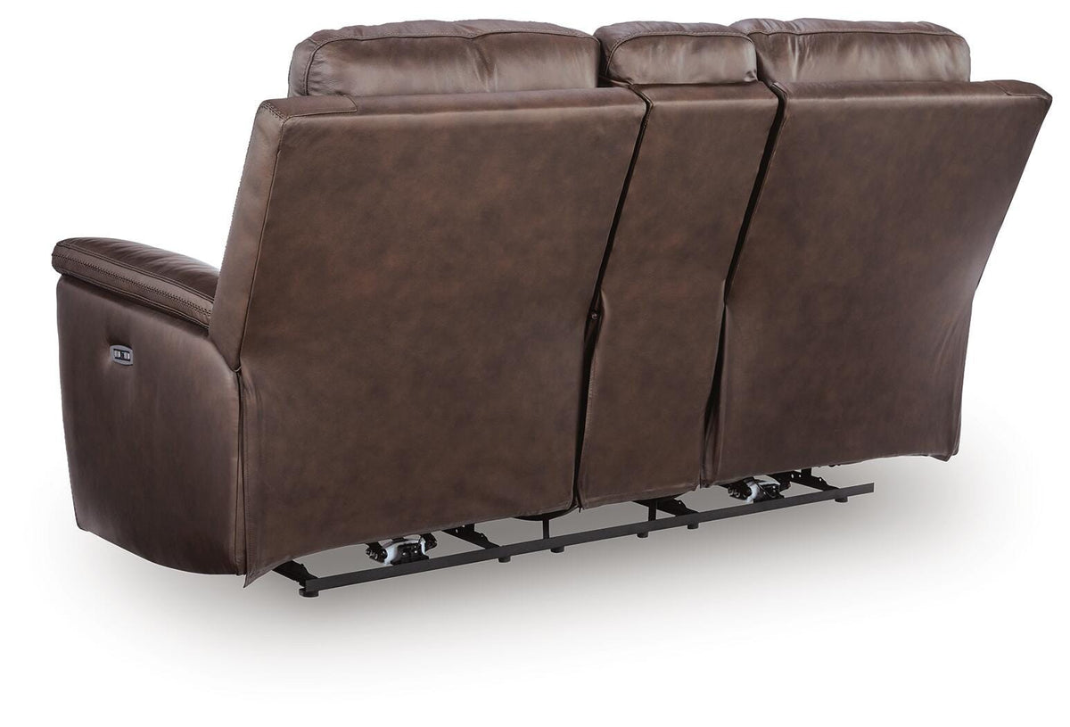 Bleckley PWR REC Loveseat/CON/ADJ HDRST Leather