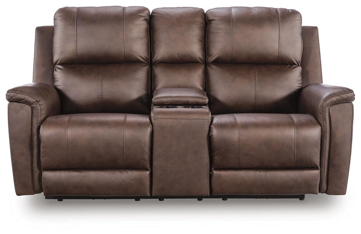 Bleckley PWR REC Loveseat/CON/ADJ HDRST Leather