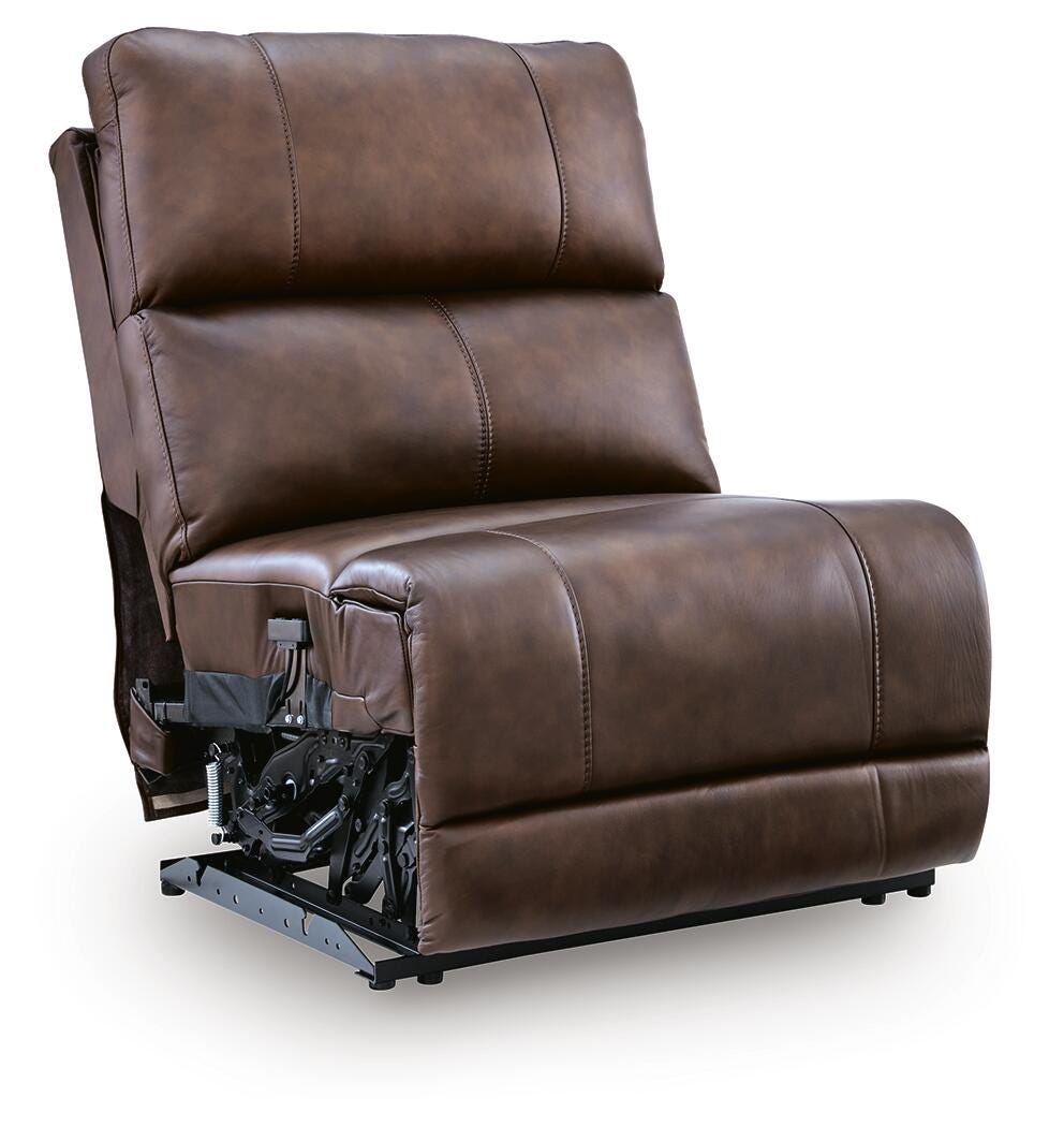Bleckley PWR Armless REC w/ADJ Headrest Leather