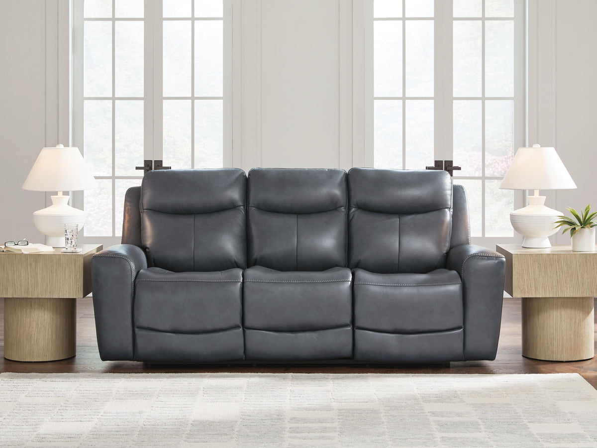 Bexhurst PWR REC Sofa with ADJ Headrest Leather