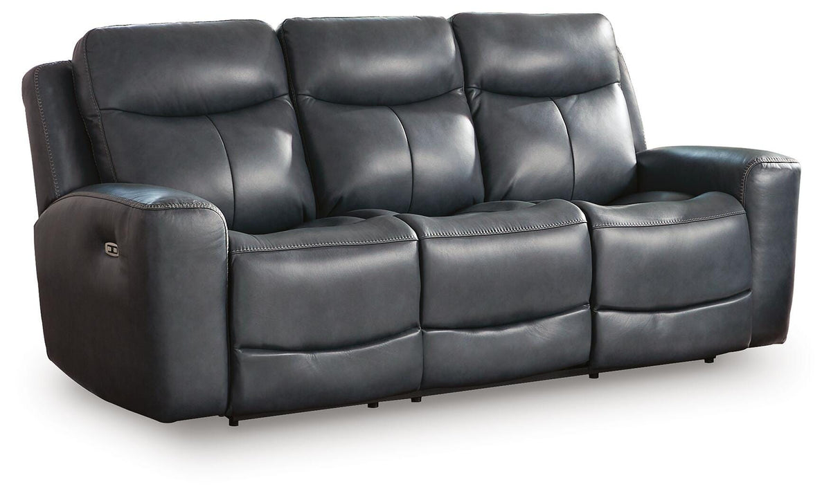Bexhurst PWR REC Sofa with ADJ Headrest Leather