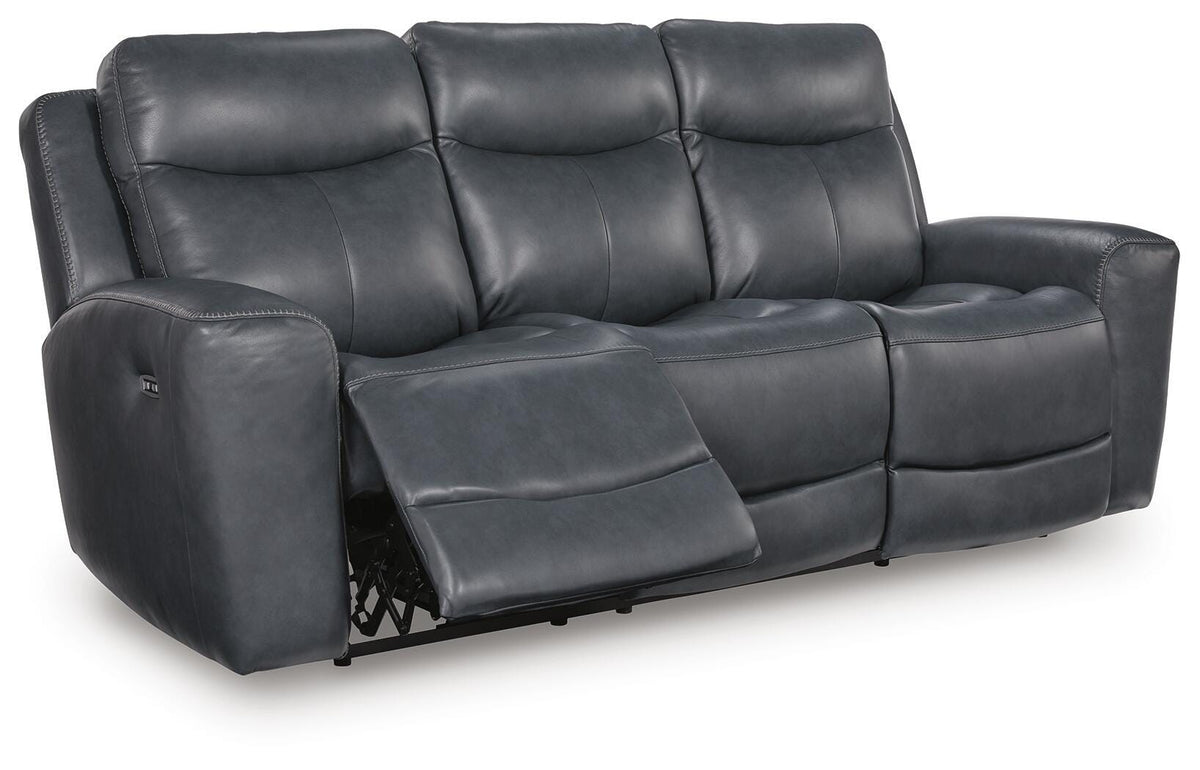 Bexhurst PWR REC Sofa with ADJ Headrest Leather