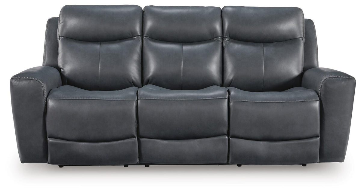 Bexhurst PWR REC Sofa with ADJ Headrest Leather