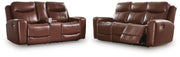 Bexhurst Power Reclining Sofa and Loveseat