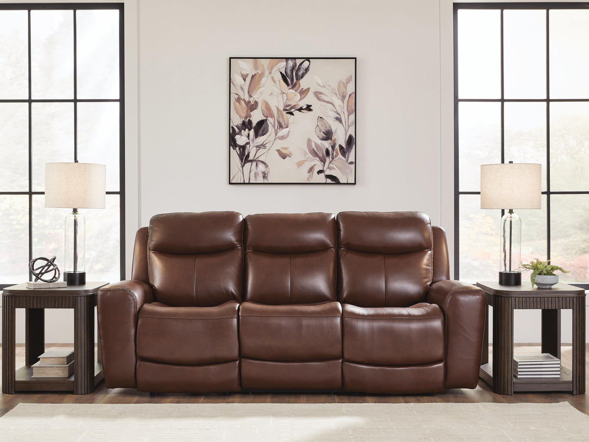 Bexhurst PWR REC Sofa with ADJ Headrest Leather