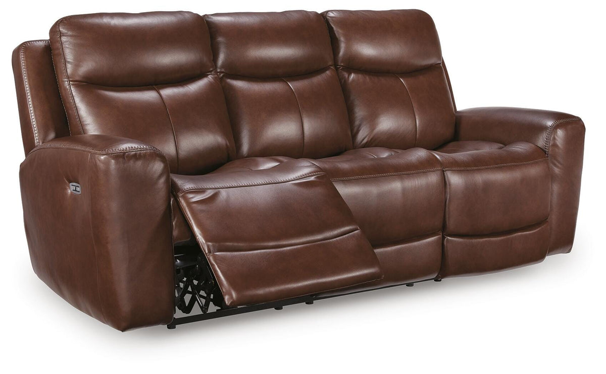 Bexhurst PWR REC Sofa with ADJ Headrest Leather