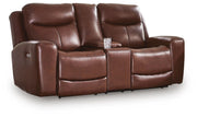 Bexhurst PWR REC Loveseat/CON/ADJ HDRST Leather