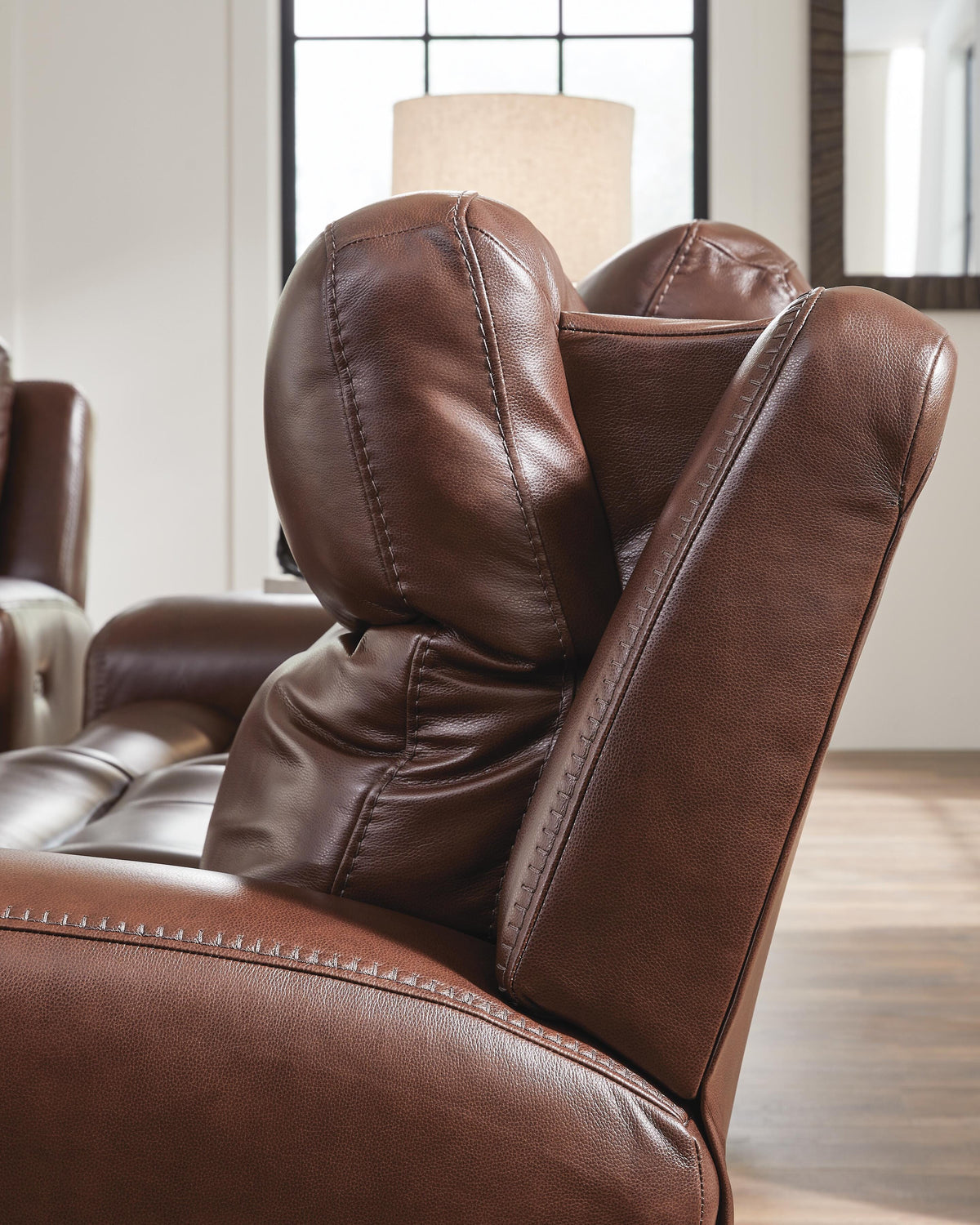 Bexhurst PWR REC Sofa with ADJ Headrest Leather