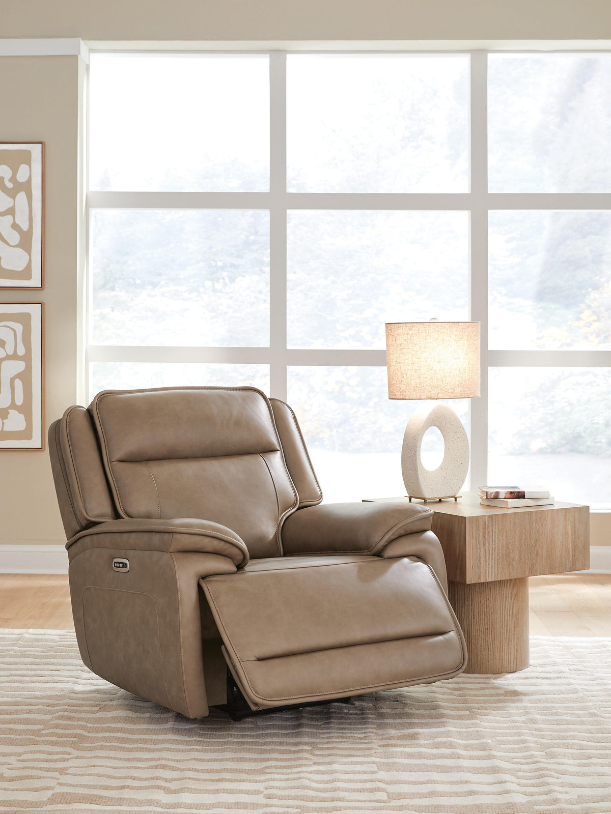 Glencroft PWR Recliner/ADJ Headrest Leather