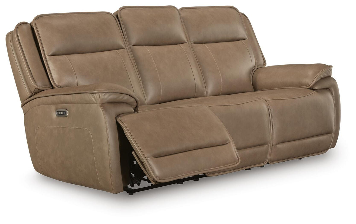Glencroft PWR REC Sofa with ADJ Headrest Leather