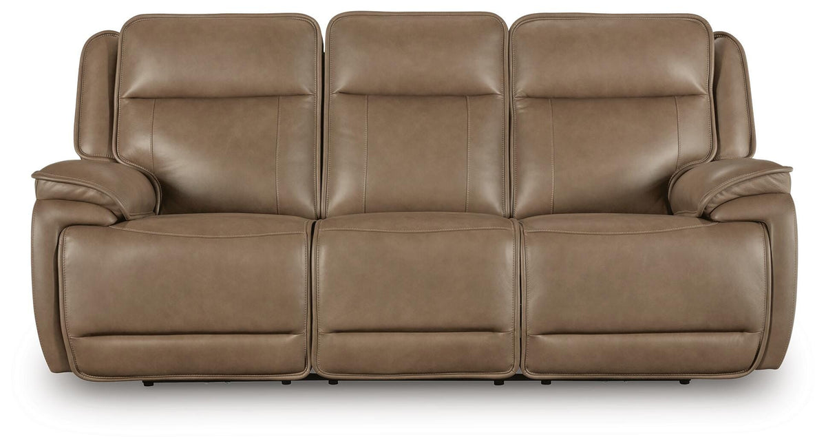 Glencroft PWR REC Sofa with ADJ Headrest Leather