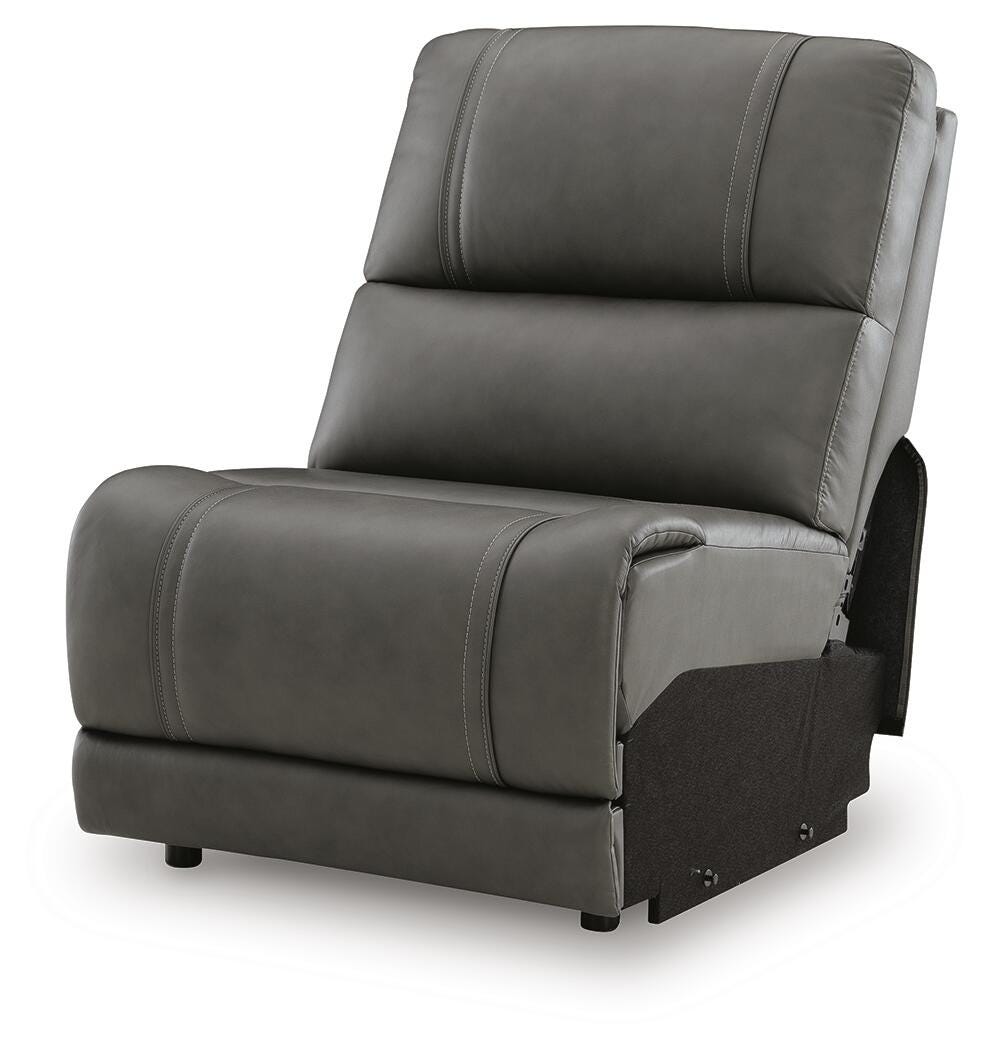 5Z - Pittson Armless Chair Leather
