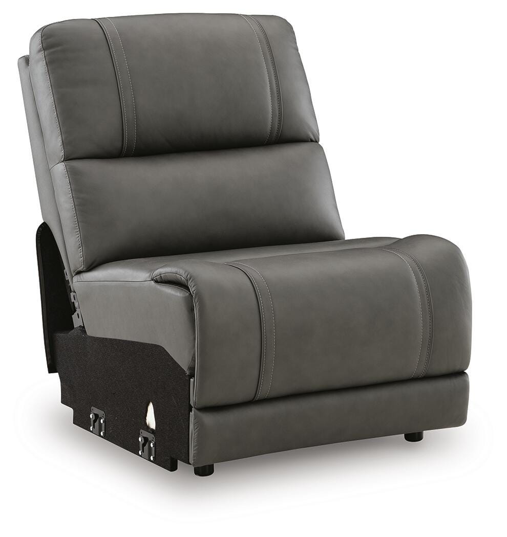 5Z - Pittson Armless Chair Leather