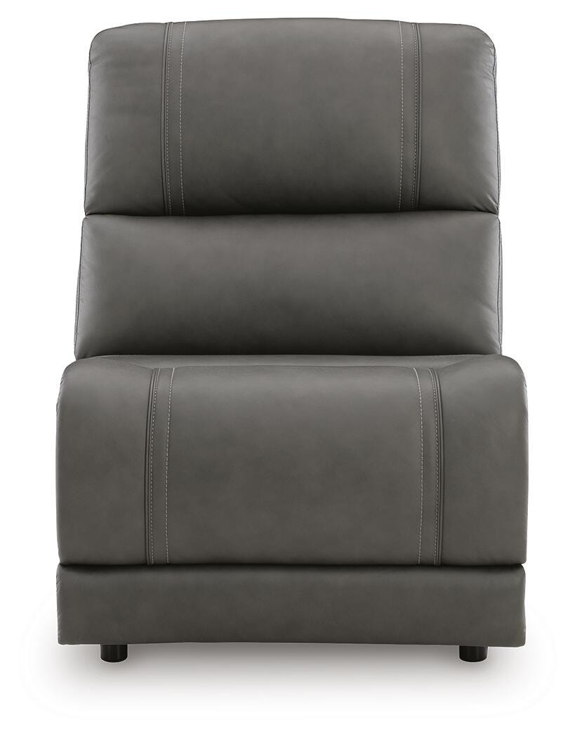 5Z - Pittson Armless Chair Leather