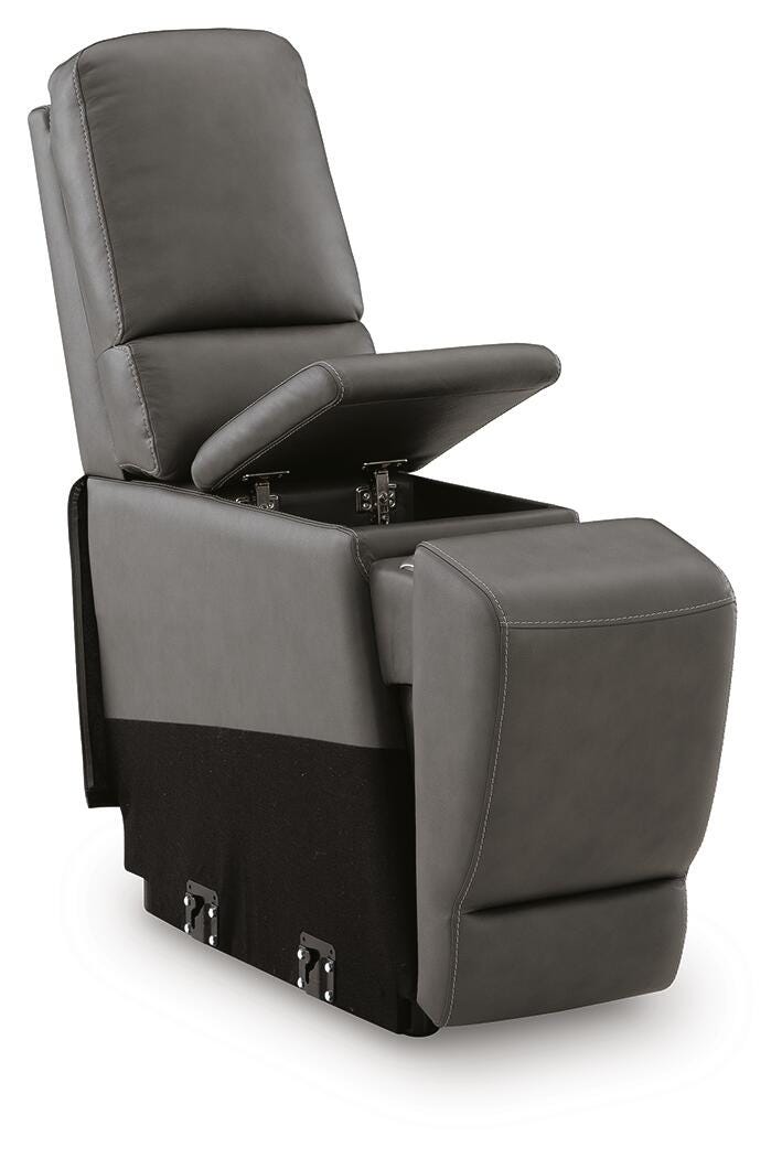 5Z - Pittson Console with Storage Leather