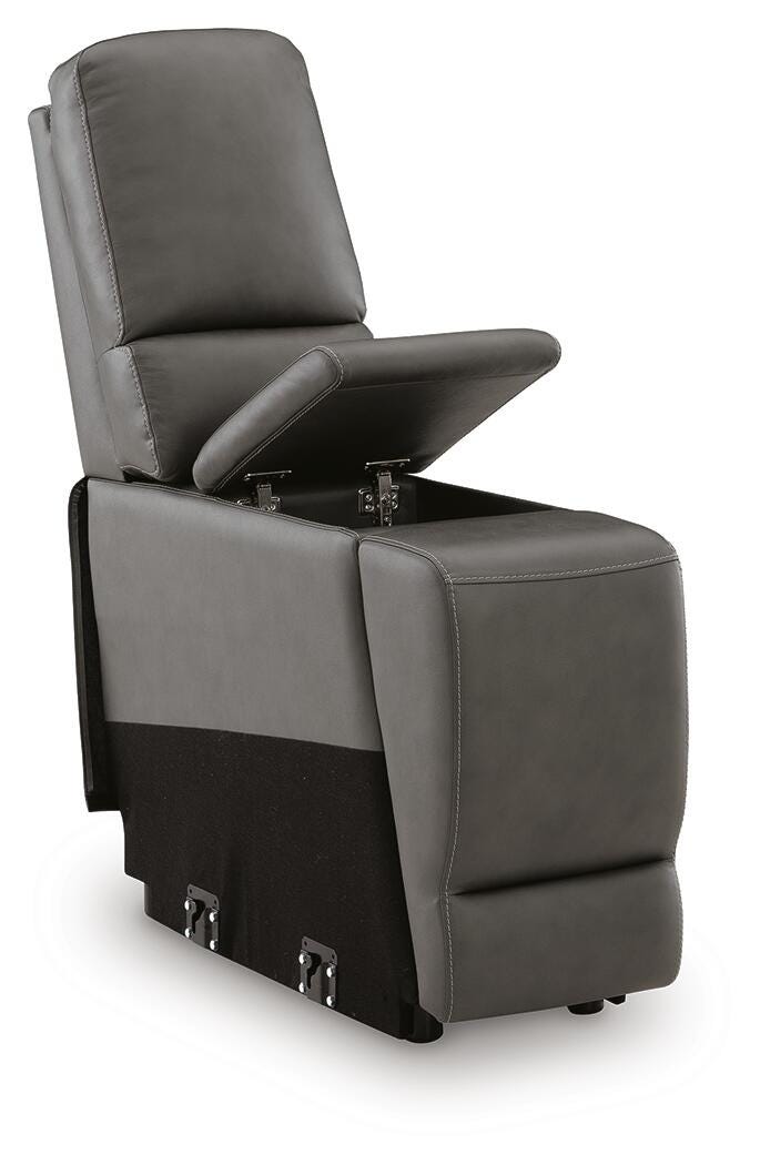 5Z - Pittson Console with Storage Leather
