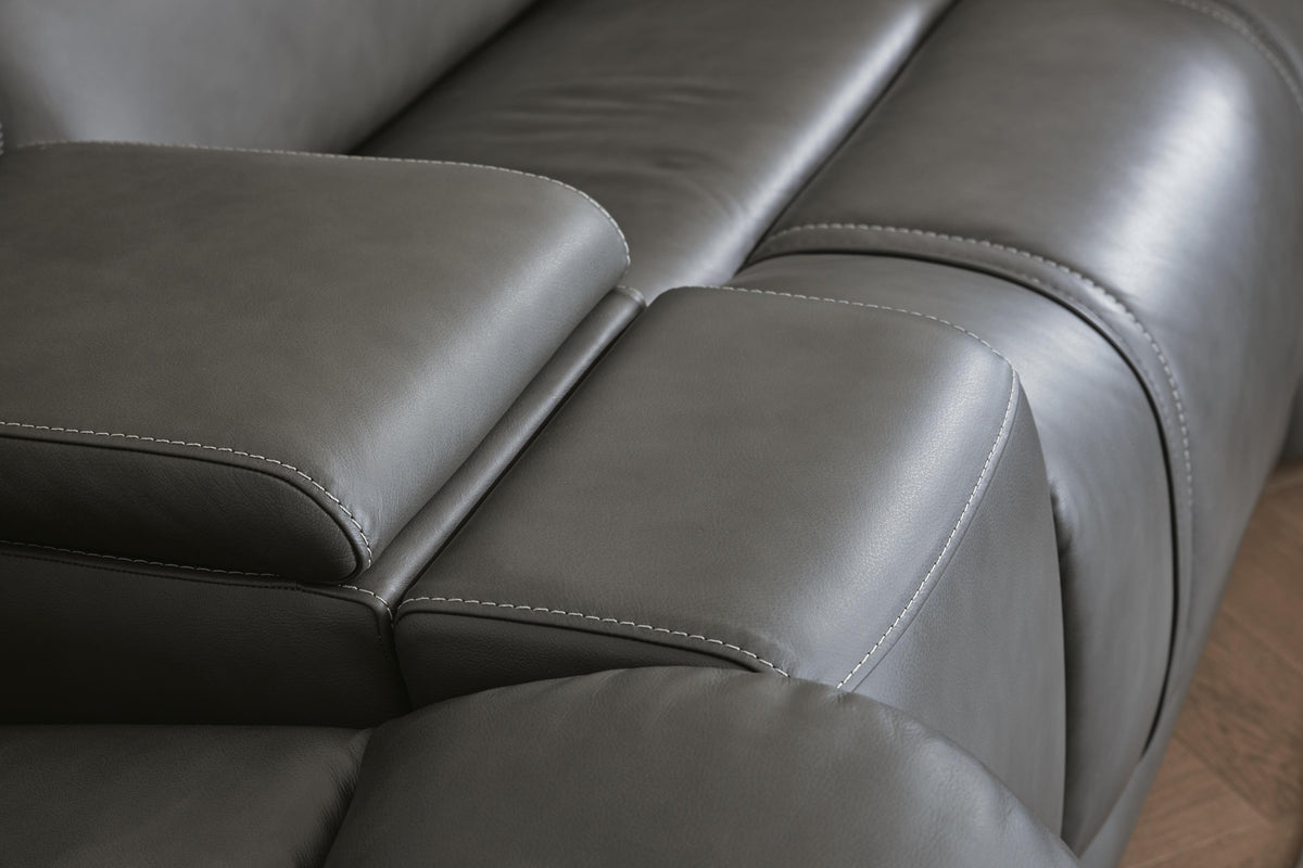 5Z - Pittson 7-Piece Power Reclining Sectional Leather