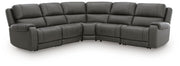 5Z - Pittson 5-Piece Power Reclining Sectional Leather