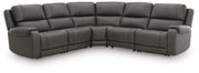 5Z - Pittson 5-Piece Power Reclining Sectional Leather