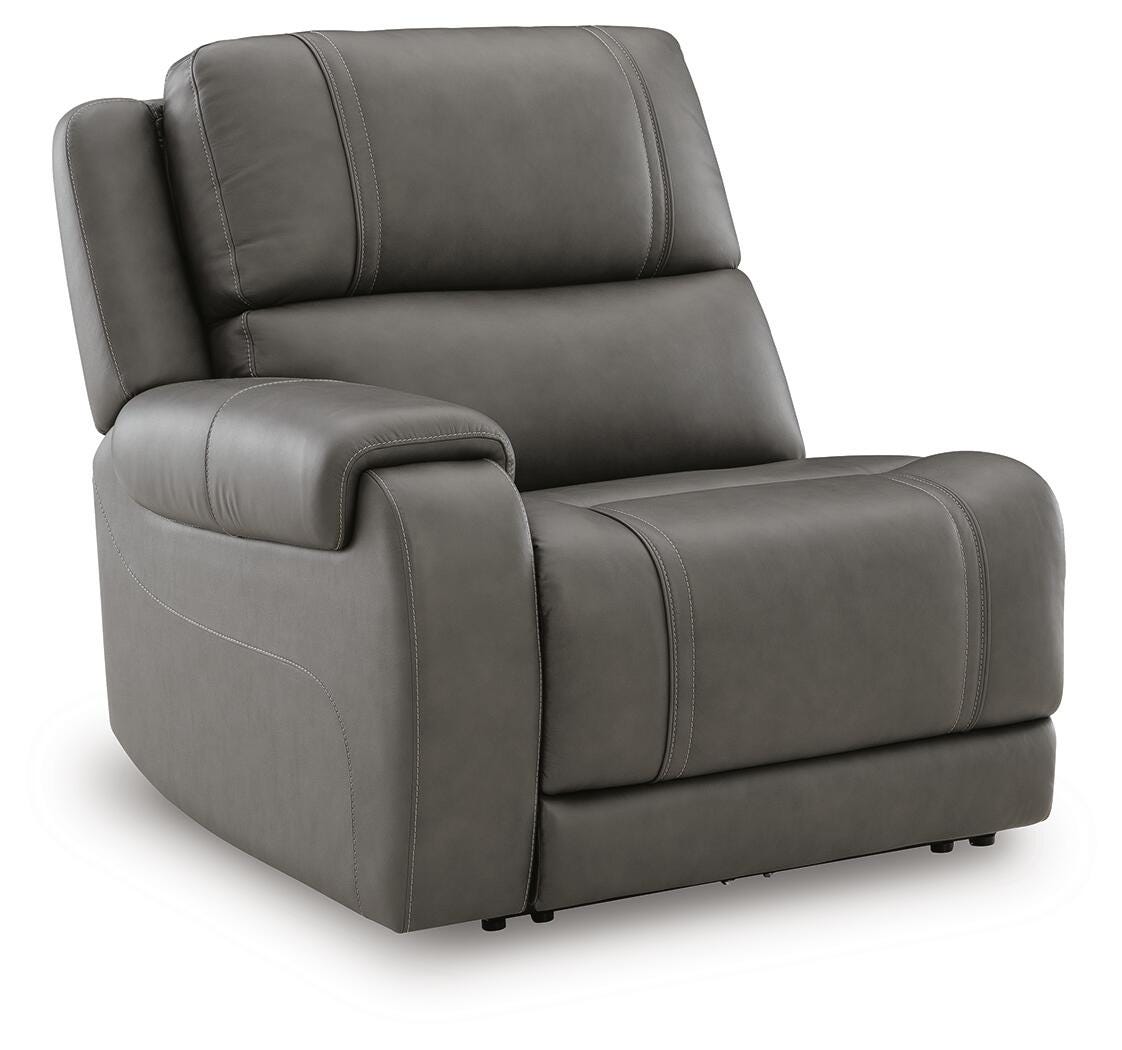 5Z - Pittson LAF Zero Wall Power Recliner Leather