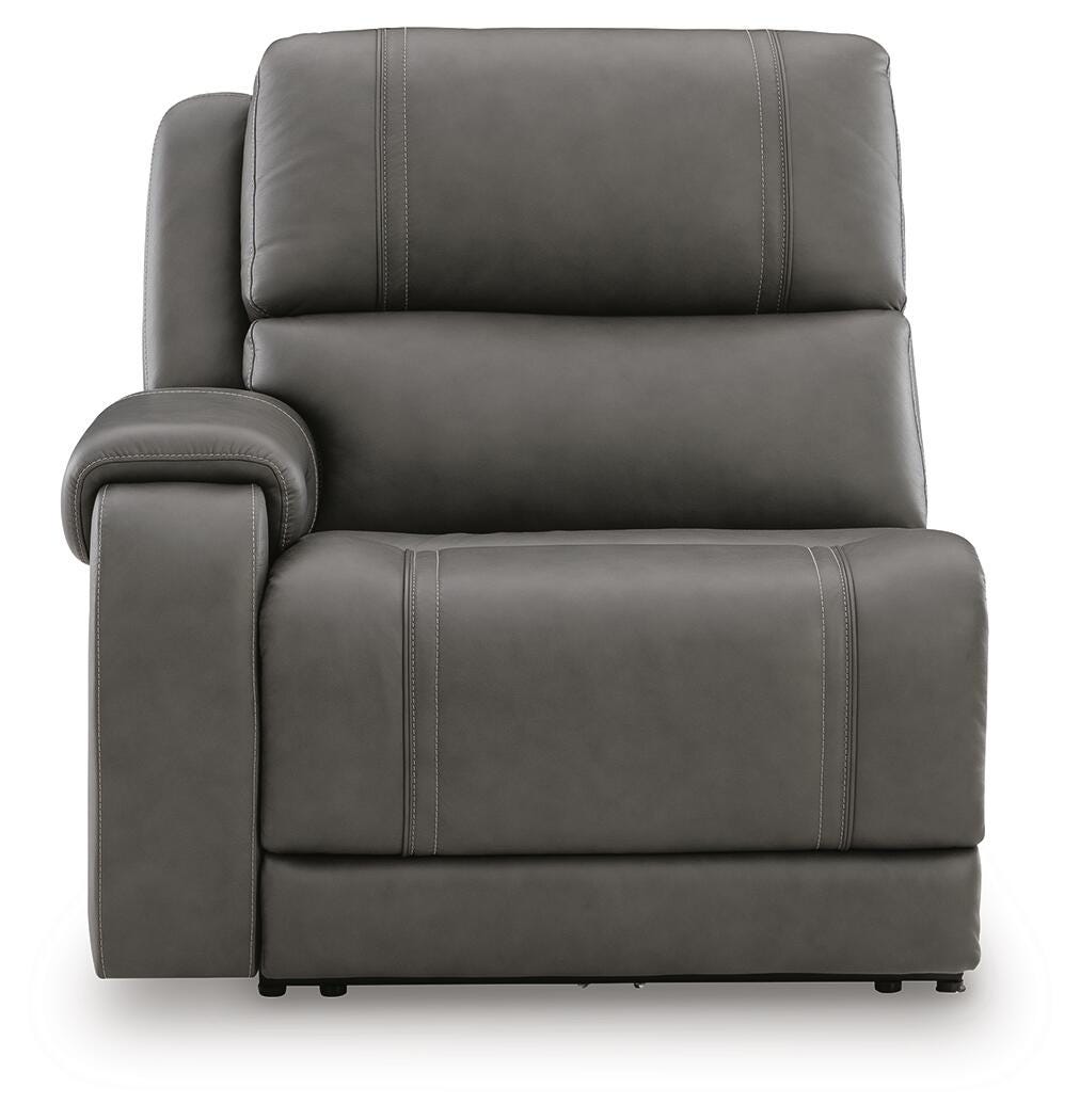 5Z - Pittson LAF Zero Wall Power Recliner Leather