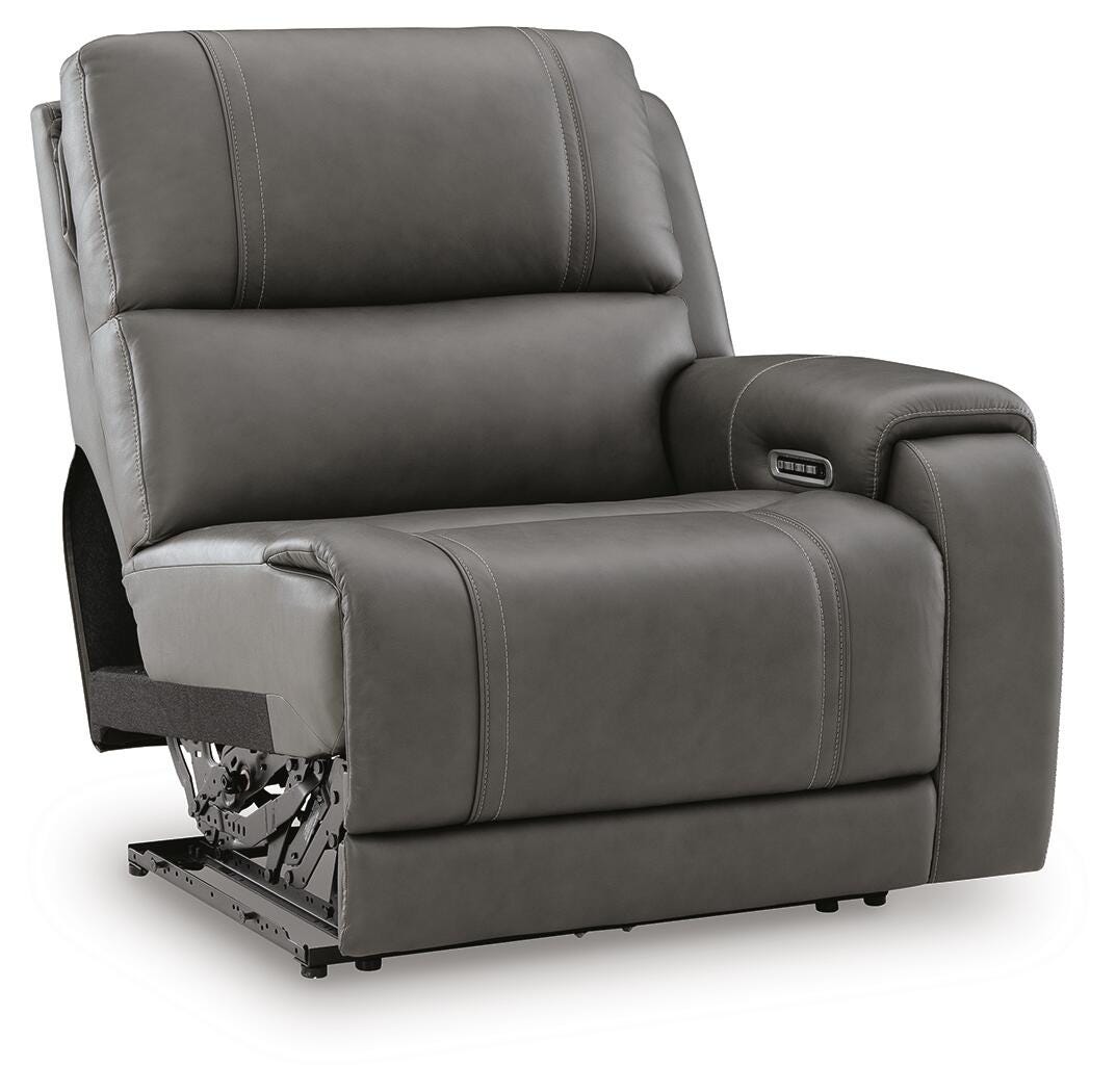 5Z - Pittson RAF Zero Wall Power Recliner Leather