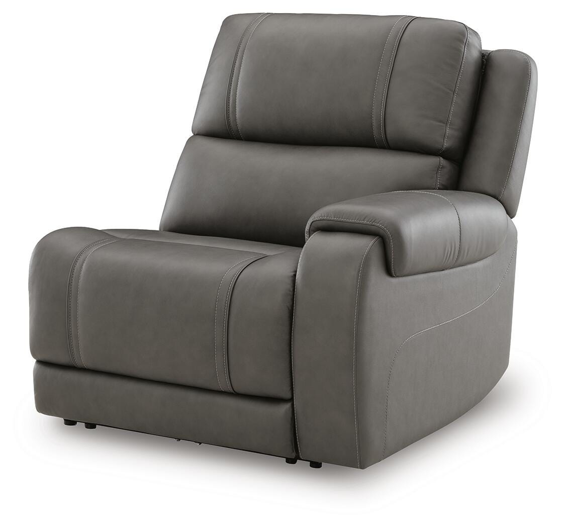 5Z - Pittson RAF Zero Wall Power Recliner Leather