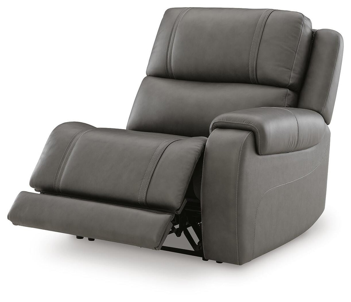 5Z - Pittson RAF Zero Wall Power Recliner Leather