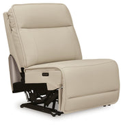 Double Deal PWR Armless REC w/ADJ Headrest Leather
