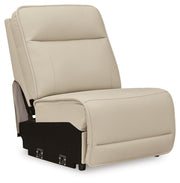 Double Deal Armless Chair Leather