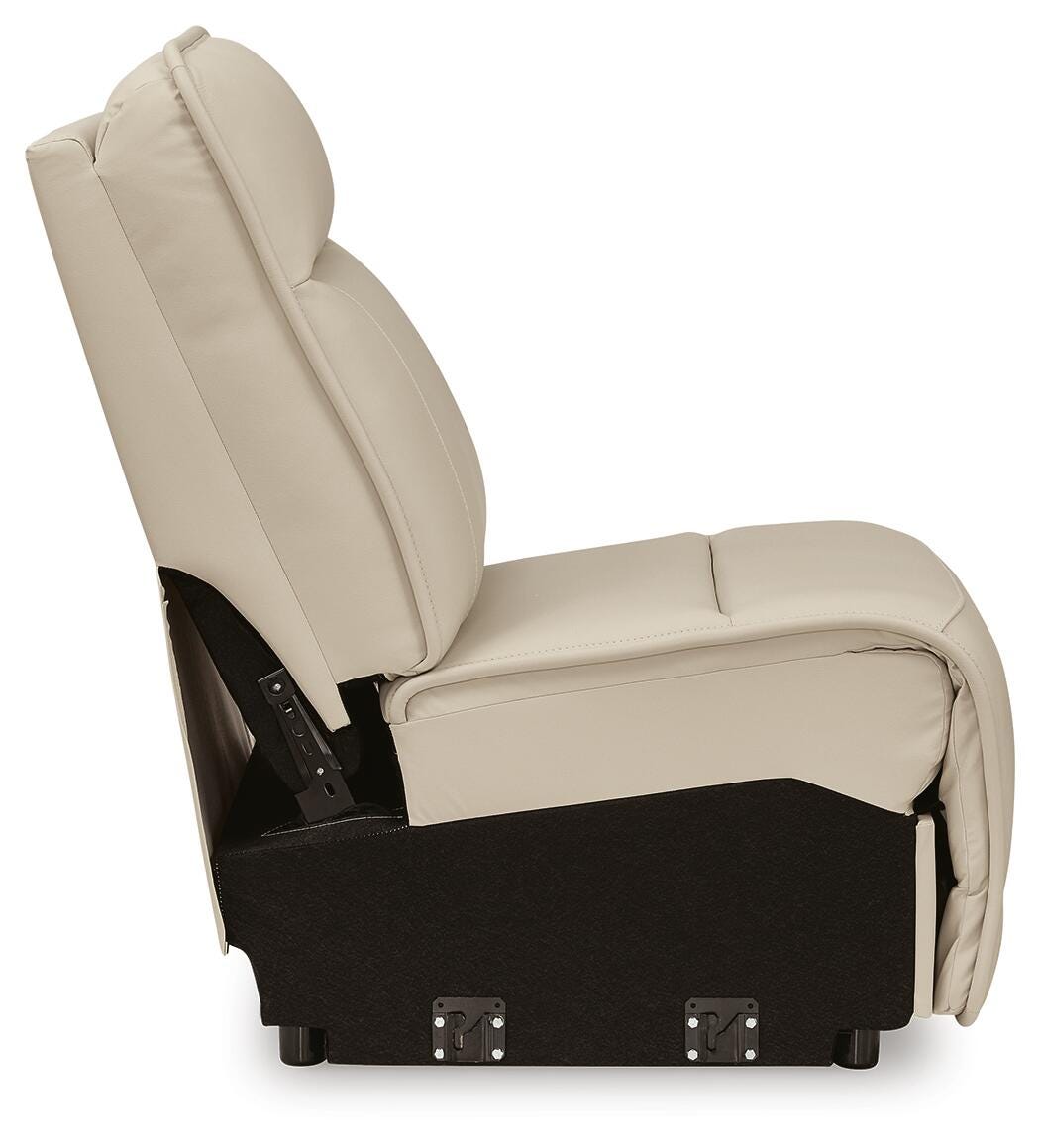 Double Deal 4-Piece Reclining Sectional Leather