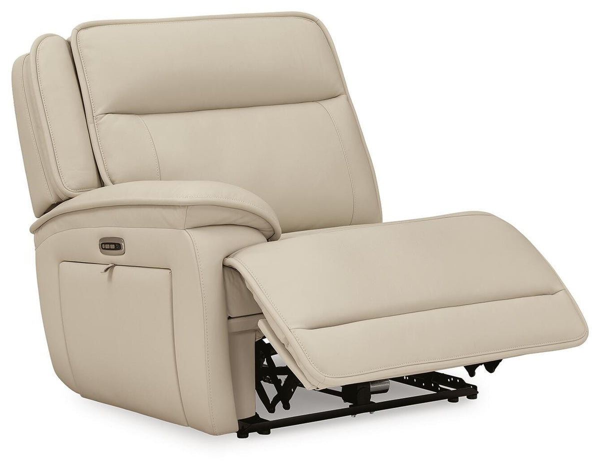 Double Deal 6-Piece Reclining Sectional Leather