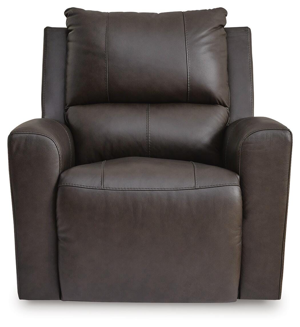 Boxmere Power Rocker Recliner Leather