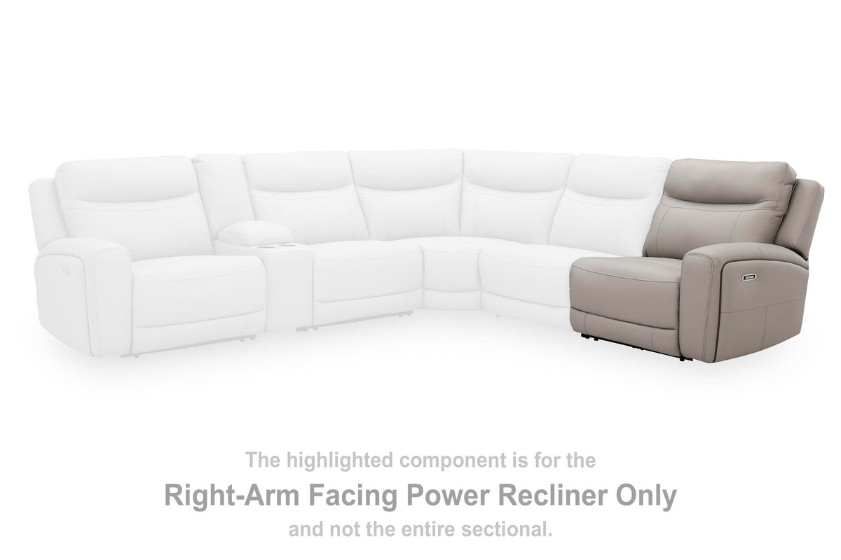 Gravier RAF Zero Wall Power Recliner Leather