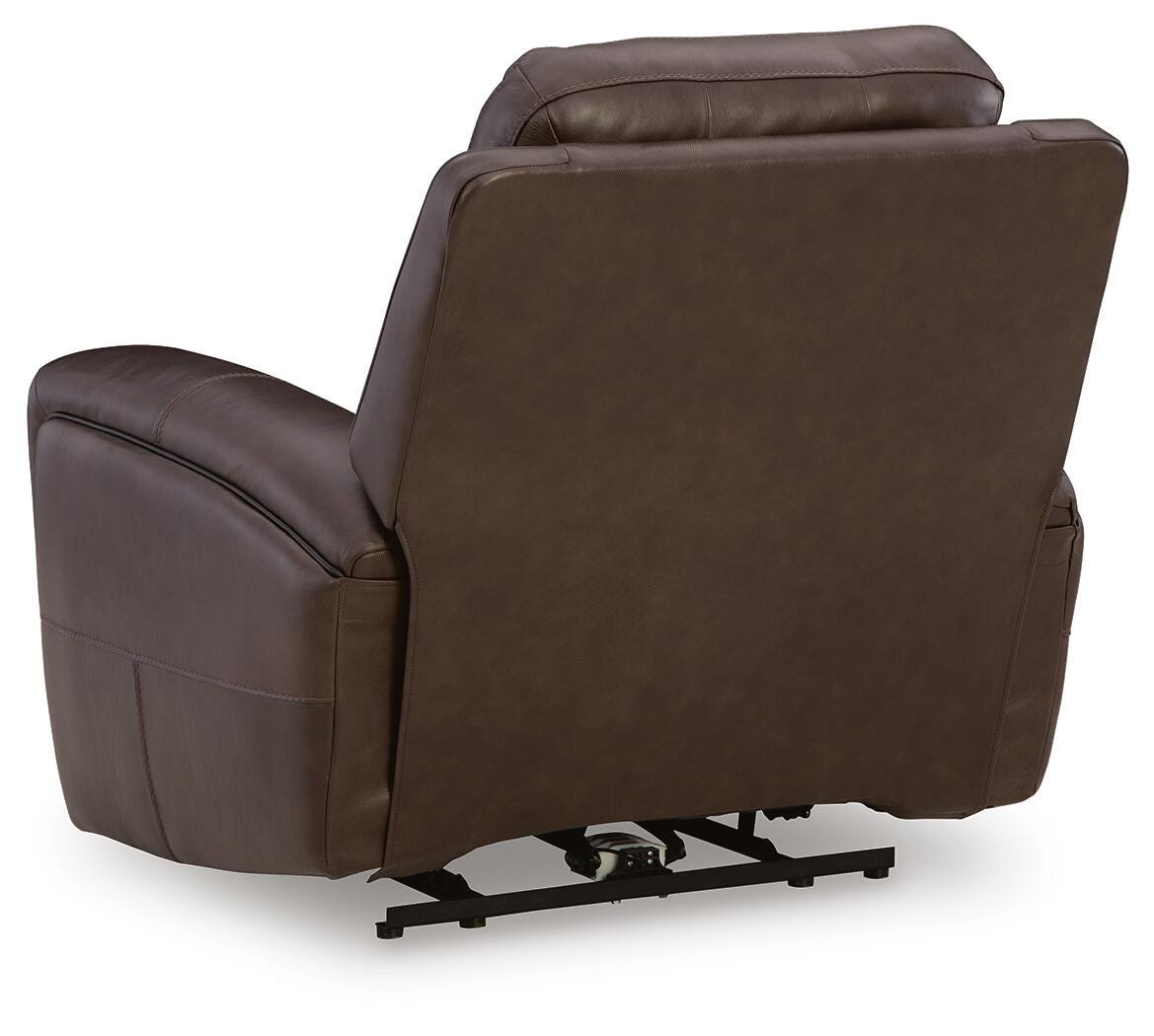 Gravier PWR Recliner/ADJ Headrest Leather