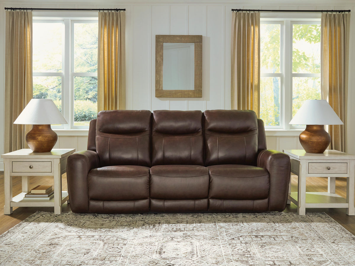 Gravier PWR REC Sofa with ADJ Headrest Leather